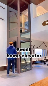 Smart small household elevator #homelift #home_lift #villaapplicationelevator #homeelevator #smallelevator #villadecoration #factory#tottme #chinawindoors | Chinawindoors