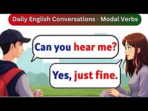 Modal Verbs Practice | Will ,Shall, Can, Must, Could, Would |Daily English Conversations | Busy Bees