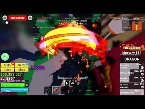 MAX LEVEL Dragon Transformation vs Dough King! - Blox Fruits Epic Battle