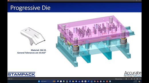 Real-Time Die Development with Stampack