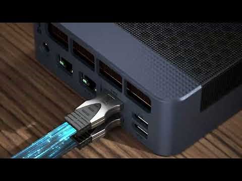 BOSGAME M4 AMD Ryzen 7 8745HS + full-blooded 780M graphics card! With dual 2.5G LAN ports + Oculink!