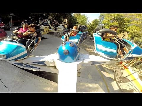 Crazy Dance on-ride HD POV Fantasilandia
