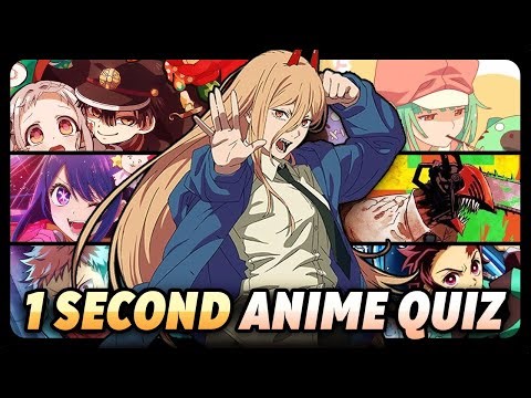 GUESS THE ANIME OPENING IN ONLY 1 SECOND | 50 Anime Openings