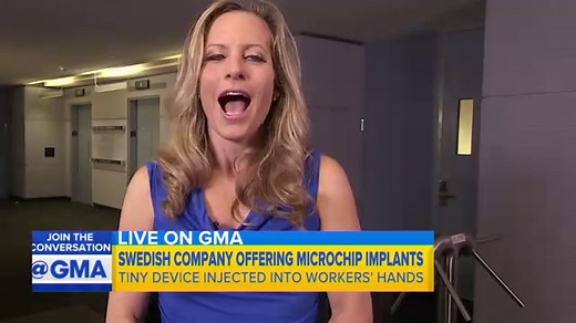 Swedish company implants microchips in employees