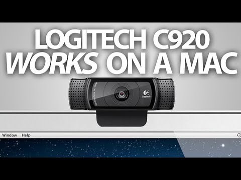 How the Logitech HD Pro Webcam C920 works on a Mac