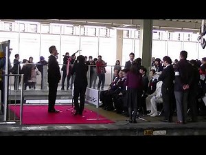 上越新幹線新型車両「E7系」出発セレモニー