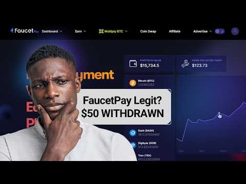 Earn Crypto with FaucetPay | Honest Review & Live Withdrawal Proof