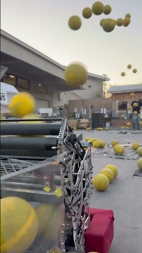 FRC 2026 Testing out copy robot's shooting rate! #frc3255