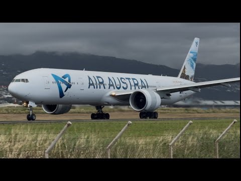 Air Austral b777-300 F-OREU Take-off RUN-MRU 18/10/25 ‪@airaustralofficiel‬