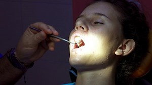Little Girl Dentist Examining Tooth Dental Stock Footage Video (100% Royalty-free) 1080513563 | Shutterstock