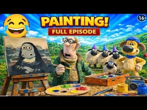 Painting 🖼️ full episode 🤪use headphones 🎧🤪#animals #pets #funny #viral ‪@HimanshuRajput089‬