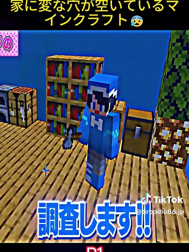 ちろぴのマイクラ家を作る！穴だらけの strange な家づくり