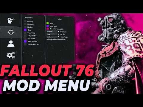 [NEW] Fallout 76 Mod Menu | GODMOD & ENDLESS RESOURCES | Fallout 76 Trainer
