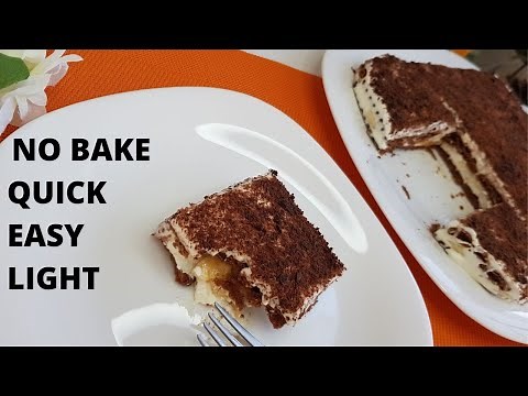 Easy No Bake Dessert in 3 minutes! You’ll love this light dessert!