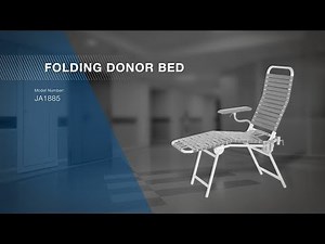 Portable Folding Donor Bed Model JA1885 | Custom Comfort Medtek
