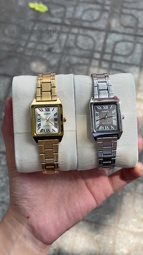 Đồng Hồ LTP-V007: Mẫu Thiết Kế Hình Chữ Nhật Độc Đáo