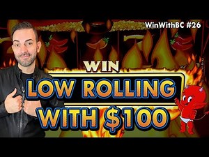 ↘🎲 Low Roller Challenge Using Only $100