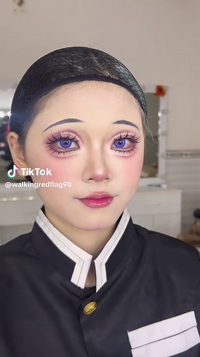 Shinobu Kocho Cosplay Makeup Tutorial