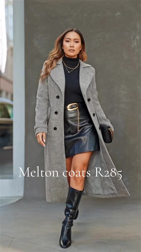 Melton coats R285 – Winter coat style guide