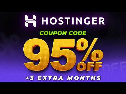 Hostinger Coupon Code 2026 | Complete Hostinger Review | Best Web Hosting & Easy Website Builder