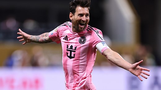 Lionel Messi scores delightful free-kick as Inter Miami down European giants