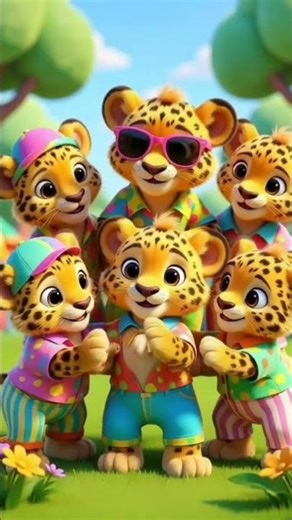 Cute Baby Animals Family 🐻🦁 #cartoon #cuteanimals #babyanimals #cartoonanimals