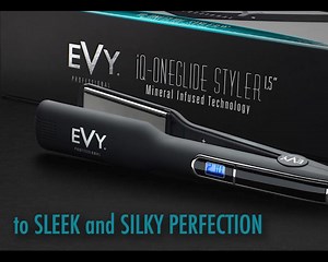 The full range of EVY Straightening Hair Irons needs to be seen to be believed! We have 4 of the hottest products on the market right now giving you easy, effortless results that deliver a total “I’ve just walked out of the salon” look, every time! These styling superstars not only straighten and style hair to sleek and silky perfection, they also infuse it with hydration and moisture to leave it looking super shiny and healthy. Created by stylists for stylists offering a touch of affordable lux
