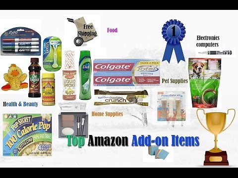 How to find & use Amazon Add on items for free Shipping?