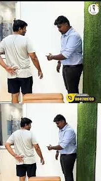 Lower back catch | severe stiffness no injury | Dr Vijay Non Surgical | Chiropractic Treatment