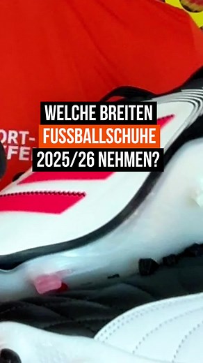 Die besten Fußballschuhe für breite Füße 2025/2026