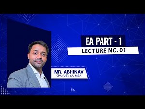 Enrolled Agent - Part - 1 | Video Lecture No. 1 by Abhinav Raparia