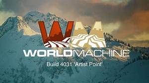 地形生成ツール World Machine Build 4031 がリリース、PBRマテリアル、glTFエクスポートなど