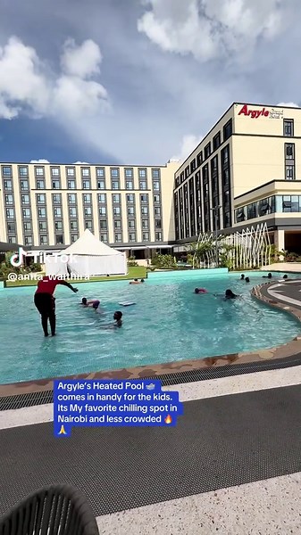 Argyle Hotel's Family-Friendly Heated Pool in Nairobi