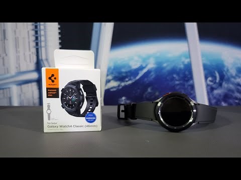 Samsung Galaxy Watch4 Classic: Spigen Rugged Armor Pro Unbox, Install & Review