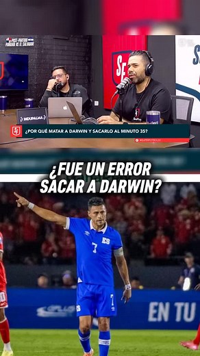 8.8K views · 102 reactions | ¿FUE UN ERROR SACAR A DARWIN CERÉN? 樂 En el post-partido analizamos la salida de Darwin Cerén, y lo que intentó hacer el “Bolillo” con esta sustitución. #LoVivimosComoVos #Selecta | Súper Fútbol | Facebook