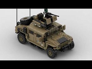US Humvee | Lego MOC speed build