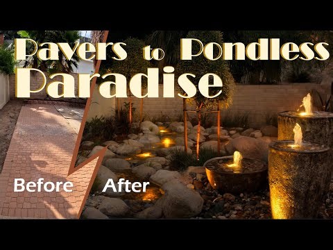 Award-Winning Pondless Waterfall Transformation by Flow Landscape