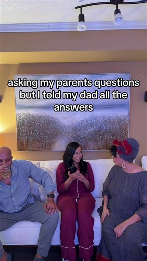 She’s still mad 😂😂😂😂 #fyp #family #prank | asking my parents question