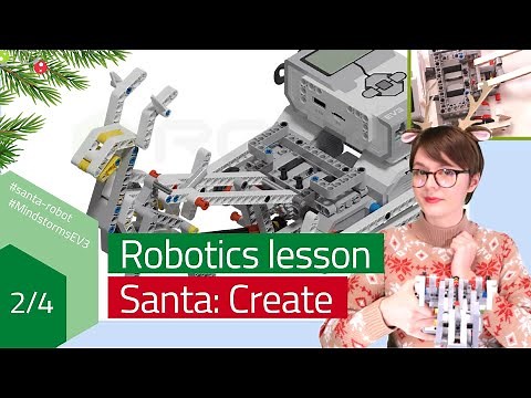 Santa's Sleigh with LEGO Mindstorms EV3 and Scratch 3.0 - Part 2 - Create the robot