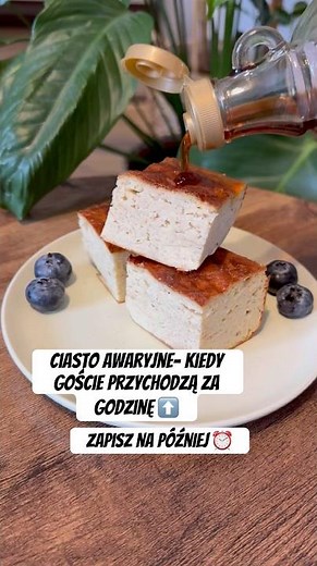 Jabłecznik w 10 min - fit ciasto na redukcję