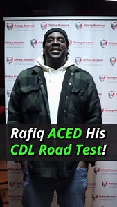 "I like CDL DRIVING ACADEMY because they are very hands-on and informational." #cdl #cdllicense #truckdrivers #careers | Driving Academy