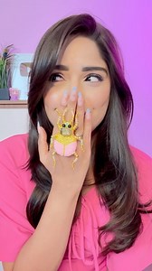 DIY Beaded Bug Statement Ring 🐞🤯 #trending #viral | Geetannjli Singh