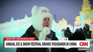 Record breaking attendance at China’s ice and snow festival | CNN