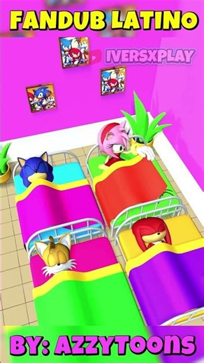 SONIC LE HACE UNA BROMA A TAILS CON UNA ARAÑA 😂 #sonic #tails #fandub #shorts