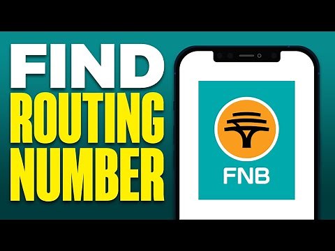 How To Find Routing Number FNB App (2025)