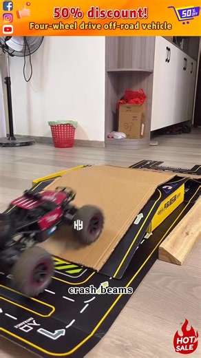  【Alloy Off-Road RC Car】Launch & Conquer – Turn Your Living Room into an Off-Road Arena! ✨ Alloy frame + impact-resistant shell– 3x tougher than ordinary RC cars, built to withstand crashes and rough play~ ️ 4WD climbing tech– Conquers sofas, gravel, and grass with ease, supercharged fun for parent-child bonding! | Rexemall store | Facebook