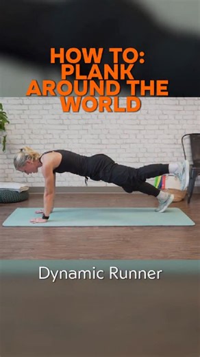 Dynamic Runner | Run Pain-Free on Instagram: "Planks are more than just a core burn for runners. They train the ability to stay stable while forces try to pull you out of position, which is exactly what happens every time one foot leaves the ground. Anti-rotation and anti-shift strength help limit wasted movement, improve force transfer, and keep your stride efficient when fatigue sets in. Dynamic Runner: strength, stretching, and injury prevention for runners."