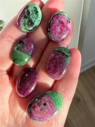 Very High Grade Ruby Zoisite Polished Gems - Etsy