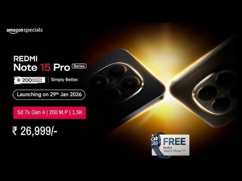 Redmi Note 15 Pro & 15 Pro+ Launched in India & Full specific Price