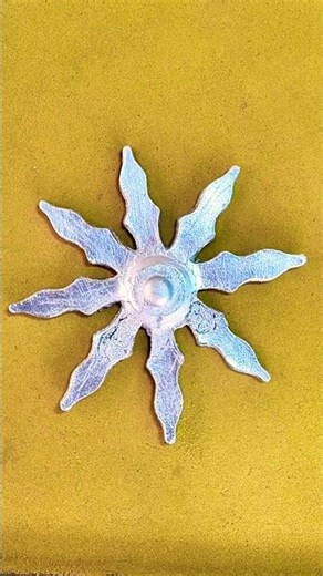 Sand Casting of a Shiny Metal Design
